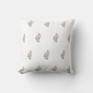 seamless vector botanical pattern with flowers in  cushion