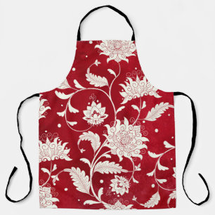 Seamless vintage background. Imitation of chinese Apron