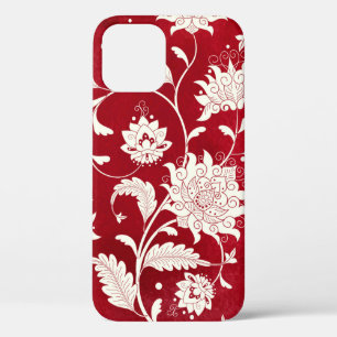 Seamless vintage background. Imitation of chinese iPhone 12 Case