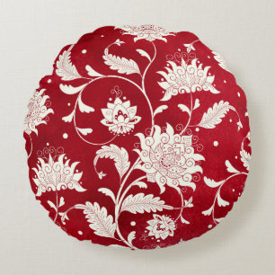 Seamless vintage background. Imitation of chinese  Round Cushion