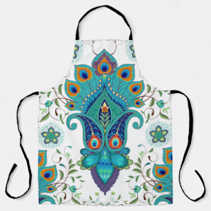 Seamless vintage background with oriental pattern. apron