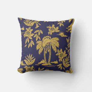 Seamless vintage design designs with Hawaii,  trop Cushion