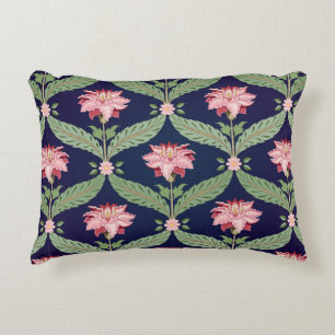 Seamless vintage floral background. Fantasy flower Decorative Cushion