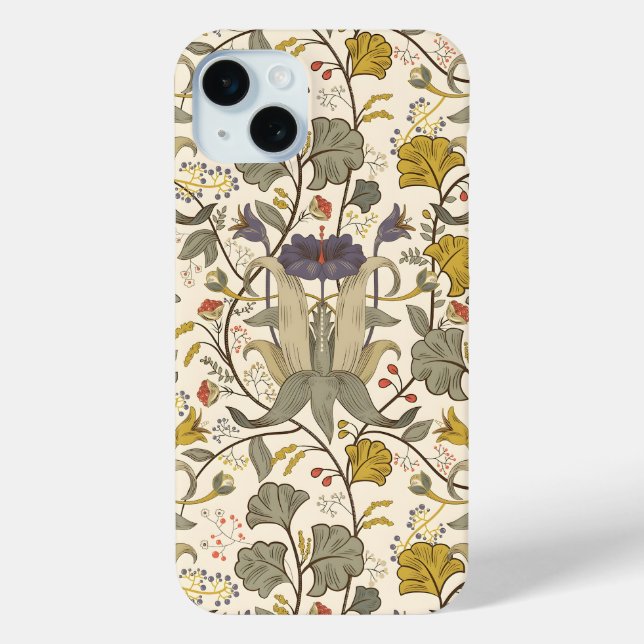 Seamless vintage floral pattern Case-Mate iPhone case (Back)