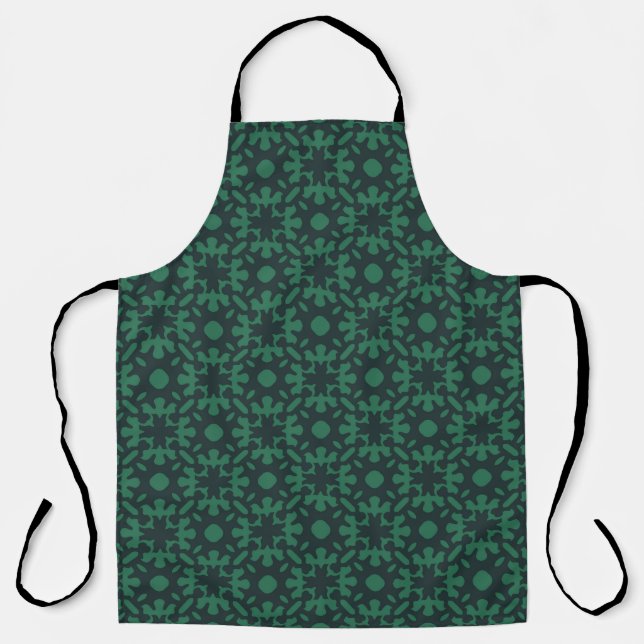 Seamless vintage pattern. Background with beautifu Apron (Front)