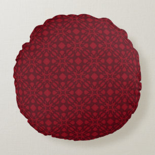 Seamless vintage pattern. Background with beautifu Round Cushion