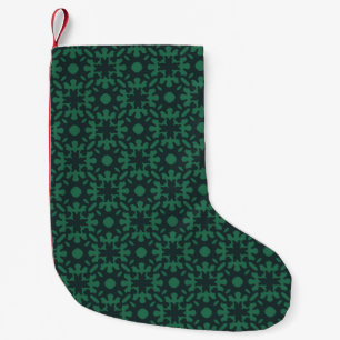 Seamless vintage pattern. Background with beautifu Small Christmas Stocking