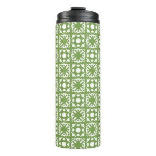 Seamless vintage pattern. Background with beautifu Thermal Tumbler