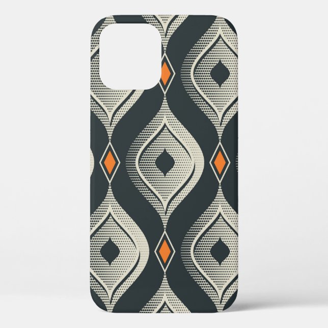 seamless vintage pattern Case-Mate iPhone case (Back)
