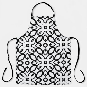 Seamless vintage pattern in geometric ornamental s apron