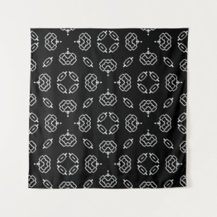 Seamless vintage pattern in geometric ornamental s tapestry