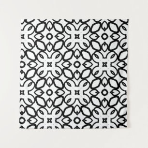 Seamless vintage pattern in geometric ornamental s tapestry