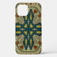 Seamless Vintage pattern in oriental style Flower 