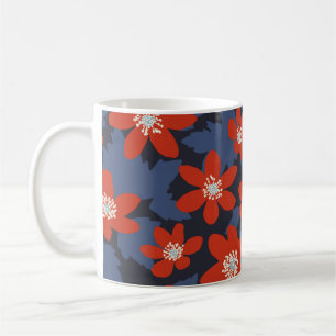 Seamless vintage pattern in Scandinavian style wit Coffee Mug