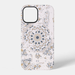 Seamless vintage pattern with an effect of attriti iPhone 12 case