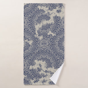 Seamless vintage rug with an effect of attrition.  bath towel