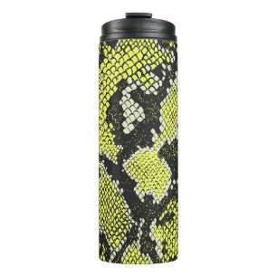 Seamless vintage snake animal skin pattern. Snakes Thermal Tumbler