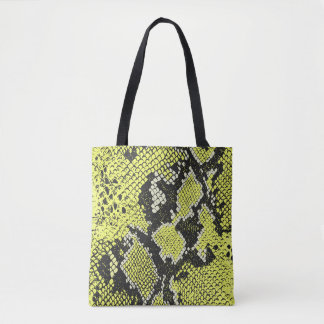 Seamless vintage snake animal skin pattern. Snakes Tote Bag