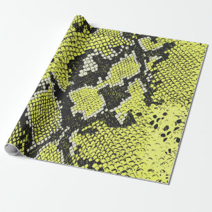 Seamless vintage snake animal skin pattern. Snakes Wrapping Paper