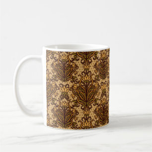 Seamless wallpaper in art nouveau style, Vintage i Coffee Mug