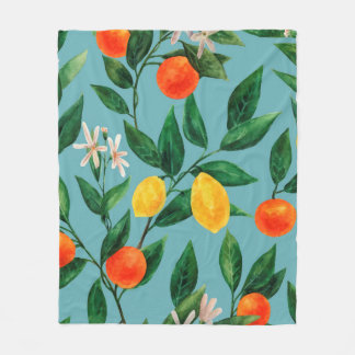 Seamless watercolor pattern. An ornament made of b Fleece Blanket