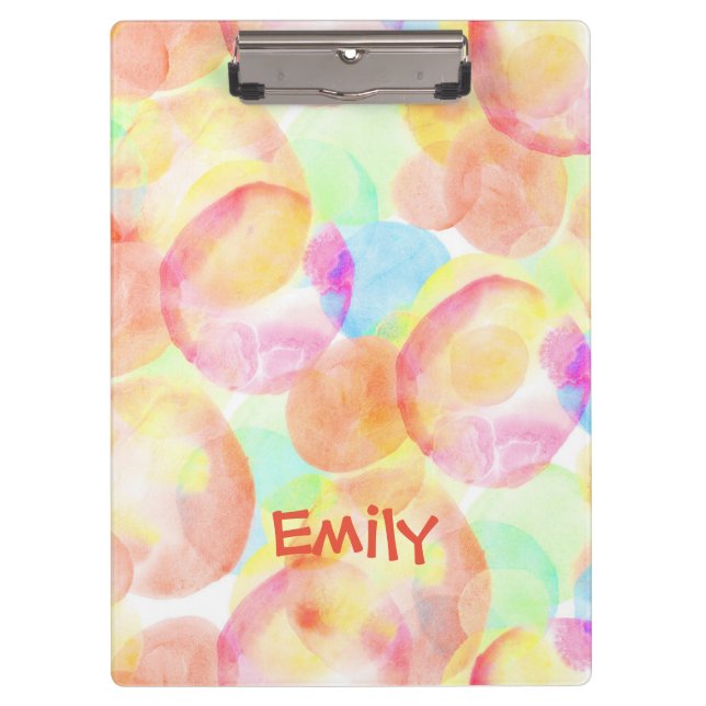 Seamless Watercolor Pattern by storeman. Clipboard (Front)