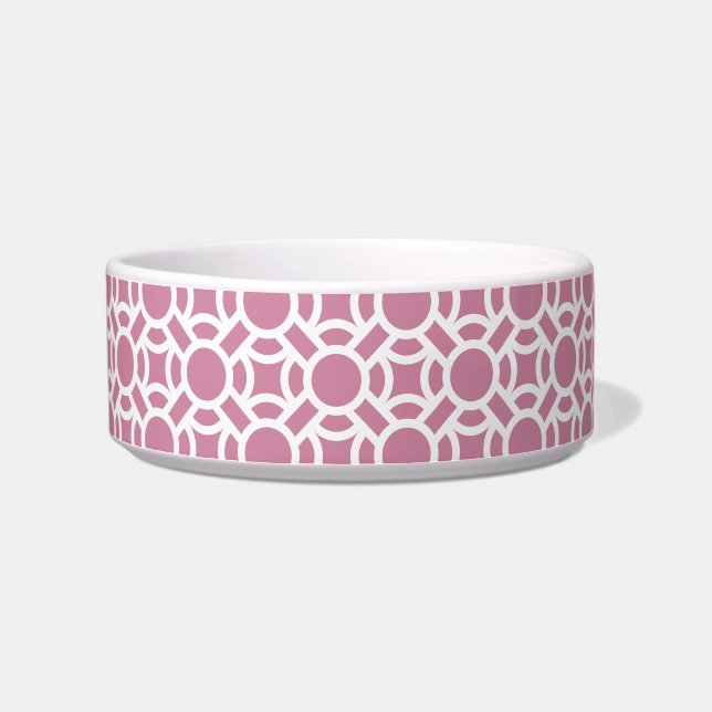 Seamless White Pattern DIY Background Colour Bowl (Left)