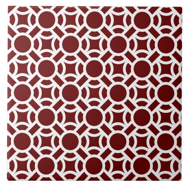 Seamless White Pattern DIY Background Colour Tile (Front)