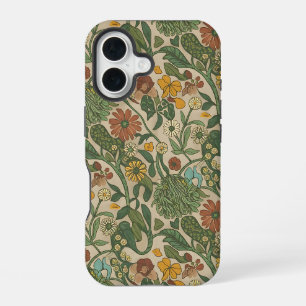 Seamless William Morris style floral pattern Case- iPhone 16 Case