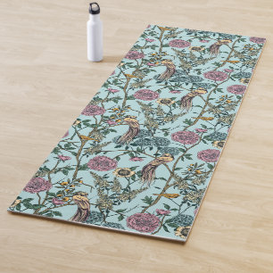 Seamless William Morris style floral pattern Yoga Mat