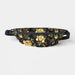 Seamless with jewellery orchids bum bags