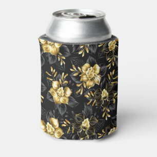 Seamless with jewellery orchids can cooler