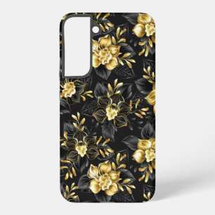 Seamless with jewellery orchids samsung galaxy case