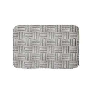 Seamless wood pattern bath mat