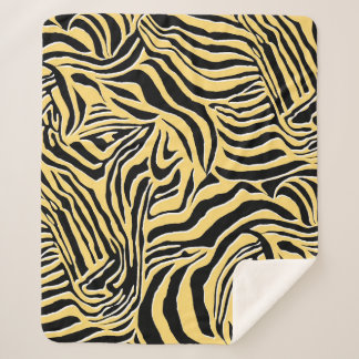 Seamless zebra pattern, animal. wallpaper,abstract sherpa blanket