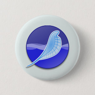SeaMonkey Logo 6 Cm Round Badge