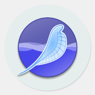 SeaMonkey Logo Classic Round Sticker