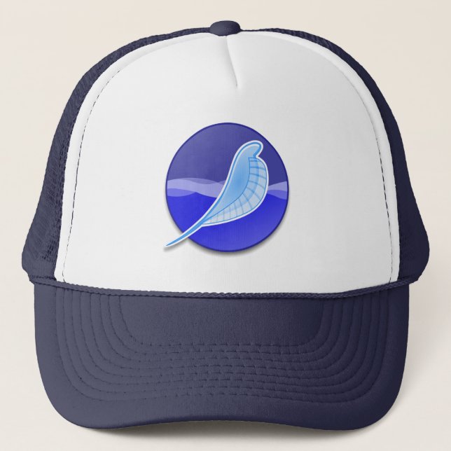 SeaMonkey Logo Trucker Hat (Front)