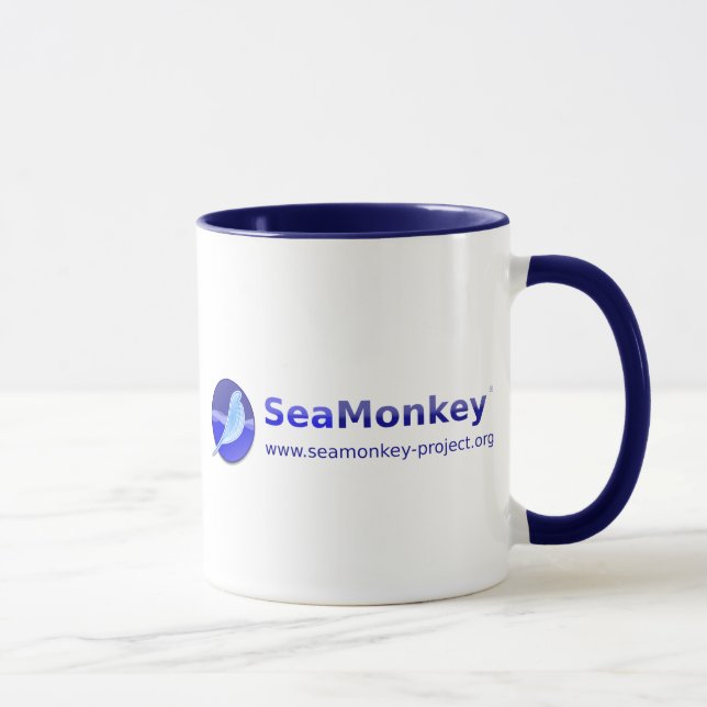 SeaMonkey Project - Horizontal Logo Mug (Right)