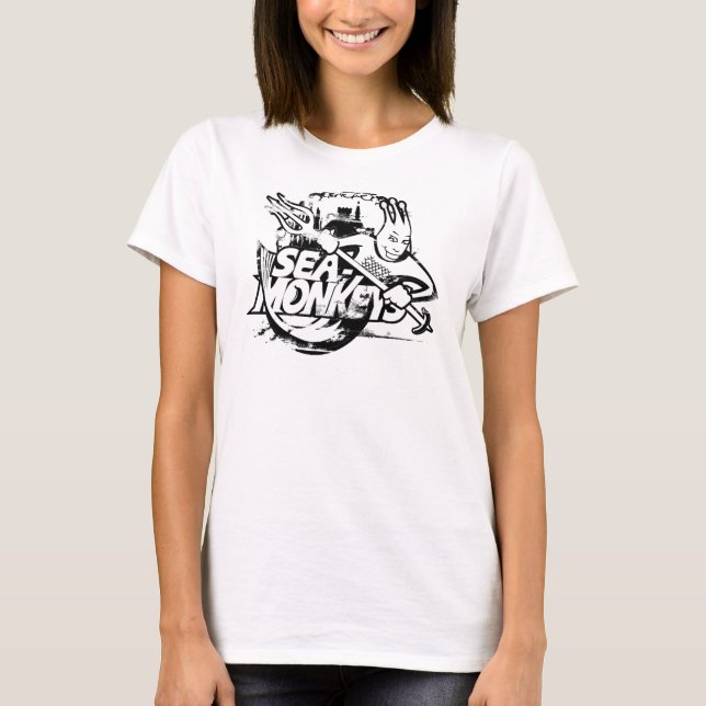 seamonkeydistressed T-Shirt (Front)