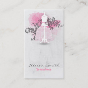 Seamstress business card