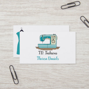 Seamstress Business Card