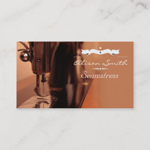 Seamstress Business Card