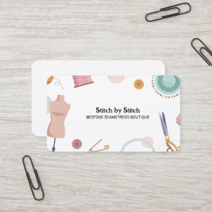 Seamstress Business Card