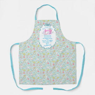 Seamstress Business Sewing Machine Blue Apron