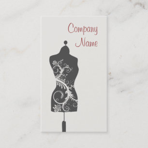 Seamstress Mannequin Business Card
