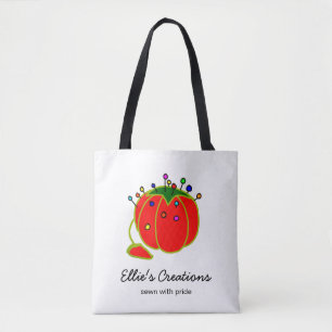 Seamstress Red Pin Cushion Seamstress  Tote Bag