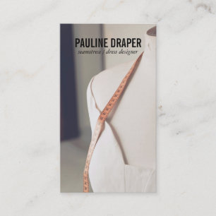 Seamstress   Tailor Business Card