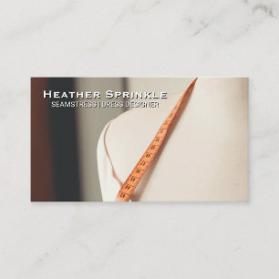 Seamstress   Tailor   Mannequin  Business Card