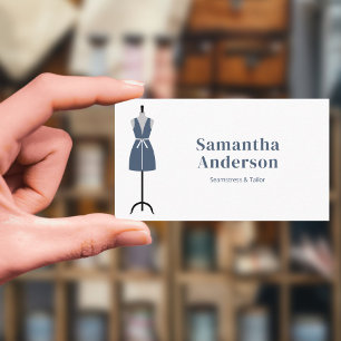 Seamstress - Tailor - Simple Business Card